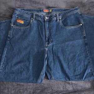 Empyre Dark Blue Relaxed Men's Jeans